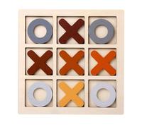 wueiooskj Interactive Chess Board Game Experience Engaging Wooden Game With Educational Puzzle And Intelligent Puzzle Fun Activities Intelligent Educational Brain Teasers, coffee, 14.5x14.5cm