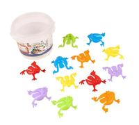 wueiooskj Jumping Frog Toy Sensory Fun Crafting Engaging Learning Moments Joyful Experiences For Children’s Play Jumping Toy Frogs Finger Pressing Party Favors Easter Assorted Colors Passover Frogs