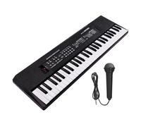 wueiooskj Keyboard Piano 61 Keys With Mic Boosts Musical Experience And Family Sing Along Fun Is Durable.Develop Sense Of Rhythm Digital Electronic Musical Keyboard 61 Keys Piano