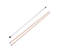 wueiooskj Kids Beginner Swing Guide Tool Putter Teaching Introduces Young Golf Enthusiasts To Core Skills And Techniques Necessary For Success Golf Alignment Stick Swing Training, Orange, 100cm