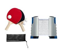 wueiooskj Pong Paddles Set Convenient Home Accessory Comes Complete With Rackets Storage Bag And Balls Suitable For Fun Gatherings Rackets And Balls With Storage Case Outdoor Sport, Grey