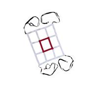 wueiooskj Portable Baseball Softball Training Net Designed For And Ease Of In Structured Training Practices And Improving Accuracy In Strike Zone. Hitting Target Net Provides , 9 Hole