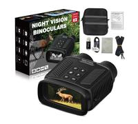 wueiooskj Precision View Night Visions Goggle Waterproof And Fog Proof For Birdwatching And Stargazing Durable Materials ABS, black