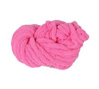 wueiooskj Premium Thick Jumbo Yarn is Soft and Warm Making Crocheting Blankets Hats and Cushions for All Seasons Chunky Chenille Yarn for Hand Knitting Crocheting, Dark Pink, 20mm