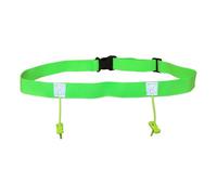 wueiooskj Race Running Belt Waist Belt Lightweight Elastic Running Bib Holder Suited for Cycling and Triathlon with Reflective Safety Features Bib Holder Race Triathlon Waist, Green, 25x920mm