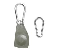 wueiooskj Ratcheting Rope Tie Down With Heavy Duty Iron Carabiners Ensuring Secure Fixation And Easy Adjustment For Outdoor Campers Ratchet Pulley System Rope Hanger Heavy Duty, Dark Green, 117x37mm