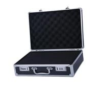 wueiooskj Reliable Carrying Case Tool Box Aluminum Alloy Suitable For Storing And Organizing Various Tools And Equipment Multifunctional ToolBox Portable File Storage Box