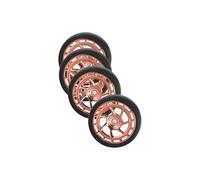 wueiooskj Remote Control 1/18 Model Car Replacement Tyres Provide Stability And High Performance With 4PCS Drift Tires Included In Package Remote Control 1/18 Model Car Spare Accessories, Gold