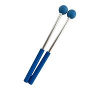 wueiooskj Rubber Mallets Percussion Sticks Provide Durable Support Non Slip Comfortable Grip Instrument Usage These Hard Rubber Wood Hammers Are Anyone Who Wants Bright, blue, 22x2.5cm