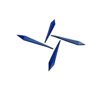 wueiooskj Skiing Decal 3D Pattern Addition Enhancing Snowboard Appearance With Vibrant Designs Ensuring Is Lightweight Snowboard Stepping Mat Outdoor Activities Winter, Blue, 15cm