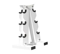 wueiooskj Solid Structure And Durability Home Barbell Frame Dumbbell Weight Rack Ensuring Can Hold Dumbbells Safe Multifunctional Dumbbell Storage Holder Organizer, 3 Tier, 31x28x44cm