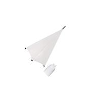 wueiooskj Speaker Stand Cover Designed To Conceal Cables Offers Tidy Look On Stage Speaker Stand Cover Is Made Soft Cloth Dj Lighting Tripod Scrim Adjustable, White, 3 Sides