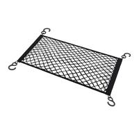 wueiooskj Stretchable Storage Netting Provides Effective Home Storage Solution Organizing Space and Keeping Items Within Reach Elastic Trunk Double Layer with Hooks