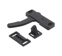 wueiooskj Sturdy RV Screen Door Latch Set Aluminum Alloy Black Effortlessly Keeps RV Doors Secure And 1 Lock Latch. Door Handle Set Handle Lock Replace, Left, 93x111mm