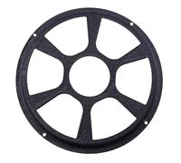 wueiooskj SUV Subwoofer Sub Woofer Protector Grilles Easy To Install Durable Against Scratches Prolongs Speaker Longevity Audio Speaker Grille Guard Cover Black Auto Round