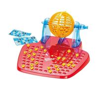 wueiooskj Traditional Bingo Game Set Exciting Bingo Machine Fun Makes Family Nights Unforgettable Long Term Family Lotto Game Size Is 10.63inx4.33inx10.63in