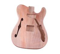 wueiooskj Unfinished Barrel DIY Electric Guitar Unfinished Body Guitar Barrel Designed Compatible With Various Tremolo Systems Handcrafted Electric Body Parts