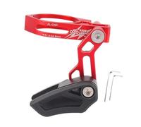 wueiooskj Versatile Aluminum Alloy Chain Guide for Bike Single Speed Road Part Optimal Functionality Stabilizer Protector, Universal red
