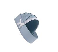 wueiooskj Versatile Baby Shower Box Beautiful Floral Arrangement Basket Postpartum Gift Giving Memorable Celebrations Baby Shower Favors Wedding Celebration Egg Basket, Blue, 33.5x17.5x21cm