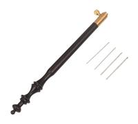 wueiooskj Versatility With Crochet Hook Embroidery Beading Needle Tools Kit Lightweight And Easy To Transport For Travel DIY Art Crafts 4 Needles Embroidery Sequins Beads