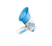 wueiooskj Voice Changer Toy Offers Endless Fun With Multiple Modes Inspire Imagination And Creativity Among Kids Handheld Mic Voice Changer Toy Birthday Gifts Child Mini Megaphone , Blue , 10x7x12.5cm