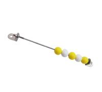 wueiooskj Wooden Sensory Toy for Busy Board Practical Skill Development for Indoor Activities Accessories , Yellow , 24cm