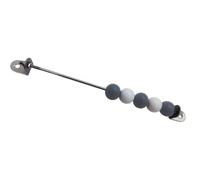 wueiooskj Wooden Sensory Toy for Busy Board Practical Skill Development for Indoor Activities Accessories , Gray , 24cm