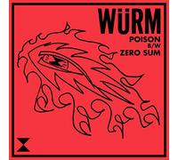 Würm - Poison B/W Zero Sum (Black Vinyl) [VINYL]