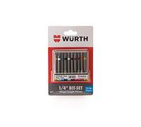Würth 1/4" Bit Assortment with Belt Clip 10 Pieces (Ref.: 0614250010)