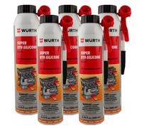 Würth 5X Wurth Rtv Black Silicone Instant Gasket Maker High Temperature Sealant 200Ml