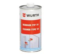 Würth 89210010 Slightly Softening Plastic Cleaner, Type 10, 1000 ml