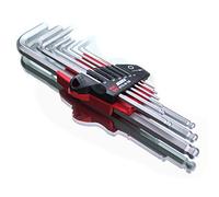 Würth Angled Screwdriver Assortment 9 Pieces with Hex Ball Head Imbuss Life Zebra Quality
