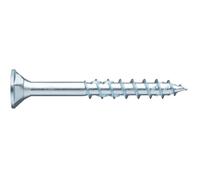 Würth Assy 4 CSMP Chipboard Screws 5 x 70 mm Pack of 200 Galvanised Steel Blue Passivated Partial Thread Countersunk Milling Bag Head RW 20 New Generation