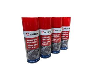 Würth Force Spray Adhesive 400 ml plus 4x Extra Strong Spray Adhesive