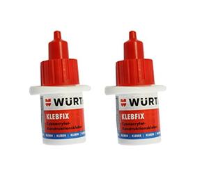 Würth Klebefix Superglue Construction Adhesive 2 x 5 g