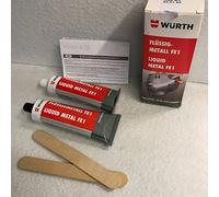Würth Liquid Metal FE1 500g Repair Compound for connections with Replica Pair of Resin System for Sheet Metal Repairs