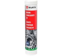 Würth Multi-purpose grease IV, Synthetic Grease, 0.4 kg, Food-contact Areas Suitable, Paste Form