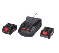 Würth Power Pack LI-CV 18V with Charger and 2 x 4Ah Batteries, 6A, 1.6m Cable