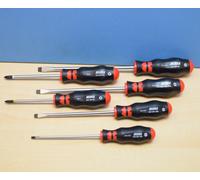 Würth Screwdriver Set 6-Piece Mixed Drive Zebra 061392326