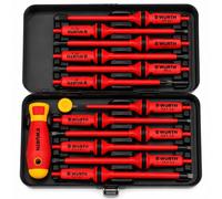 Würth VDE Interchangeable Screwdriver Set 14pc 1000V Insulated IEC 60900