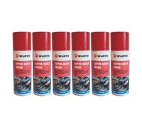 Würth Wurth Car Deodoriser Spray Super Quick Fresh Linen Scent Ac Cleaner 6X150Ml