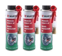 Würth Wurth Ht Ceramic Brake Protection 3X200Ml Sensor Safe, Heat-Resistant