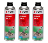Würth Wurth Rost Off Black Graphite-Based Rust Remover Cleaner 500Ml X3