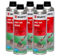 Würth Wurth Rost Off Black Graphite-Based Rust Remover Cleaner 500Ml X5