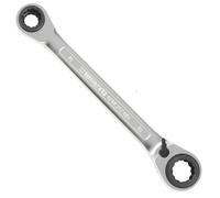 Würth Zebra 0714257019 4-in-1 Double Ring Ratchet Wrench 16 x 17 mm + 18 x 19 mm with Powerdriv® Metric Drive