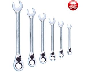 Würth Zebra 5 Piece Multi Ratchet Spanner Set 9-18mm - Professional Metric Tools