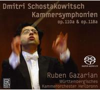 Württembergisches Kammerorchester Heilbronn/Gazarian - Dmitri Shostakovich: Chamber Symphonies op. 110a & 118a