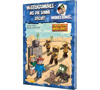 Wüstenzombies - bis die Sonne sticht! Für Fans von Minecraft: MINECOMIC Band 3 | Minecraft-Comic für Leseanfänger*innen ab 8