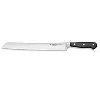 Wüsthof Classic 10 Inch Serrated Bread Knife, Black, 25.40 cm