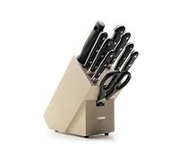 Wüsthof Classic 9-Piece Knife Block Set, Wood, 24 x 12 x 23 cm